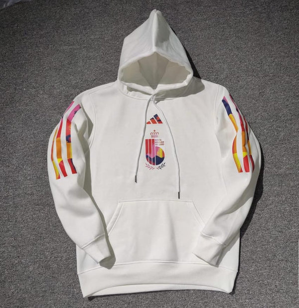 Belgium white hoody