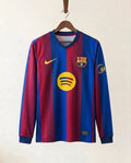 Barcelona Home Jersey 26/27 - Long Sleeve