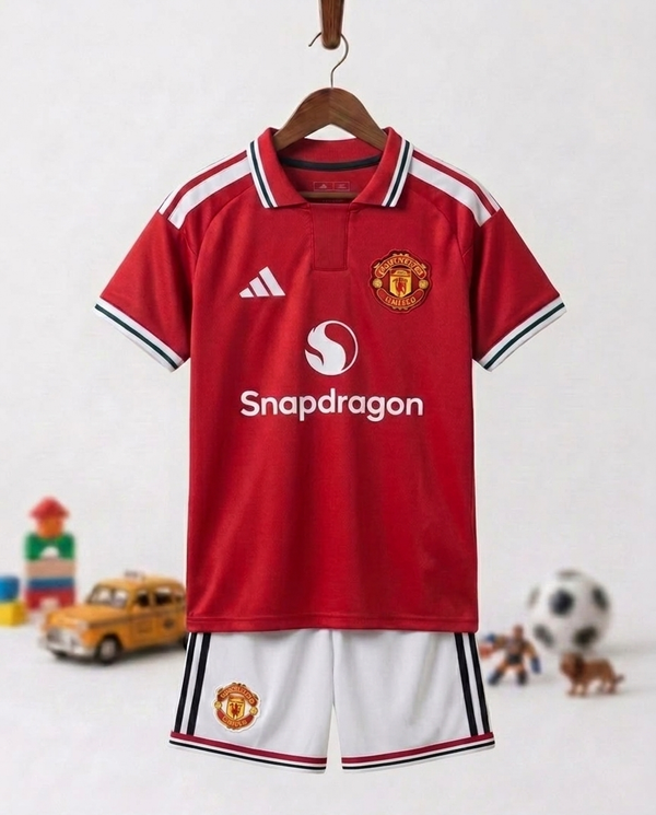 Manchester United Home Kit 26/27 - For Kids