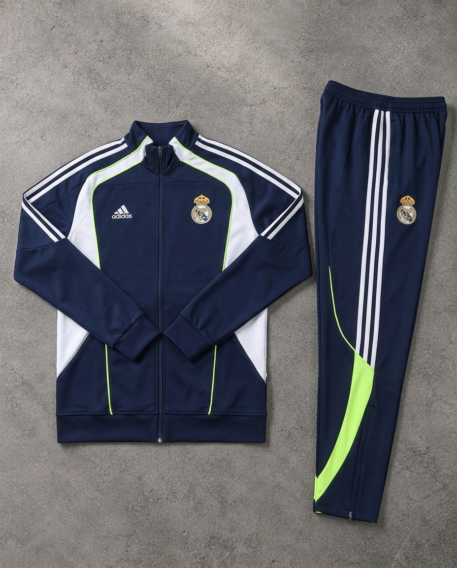 Real Madrid Full Zip Tracksuit