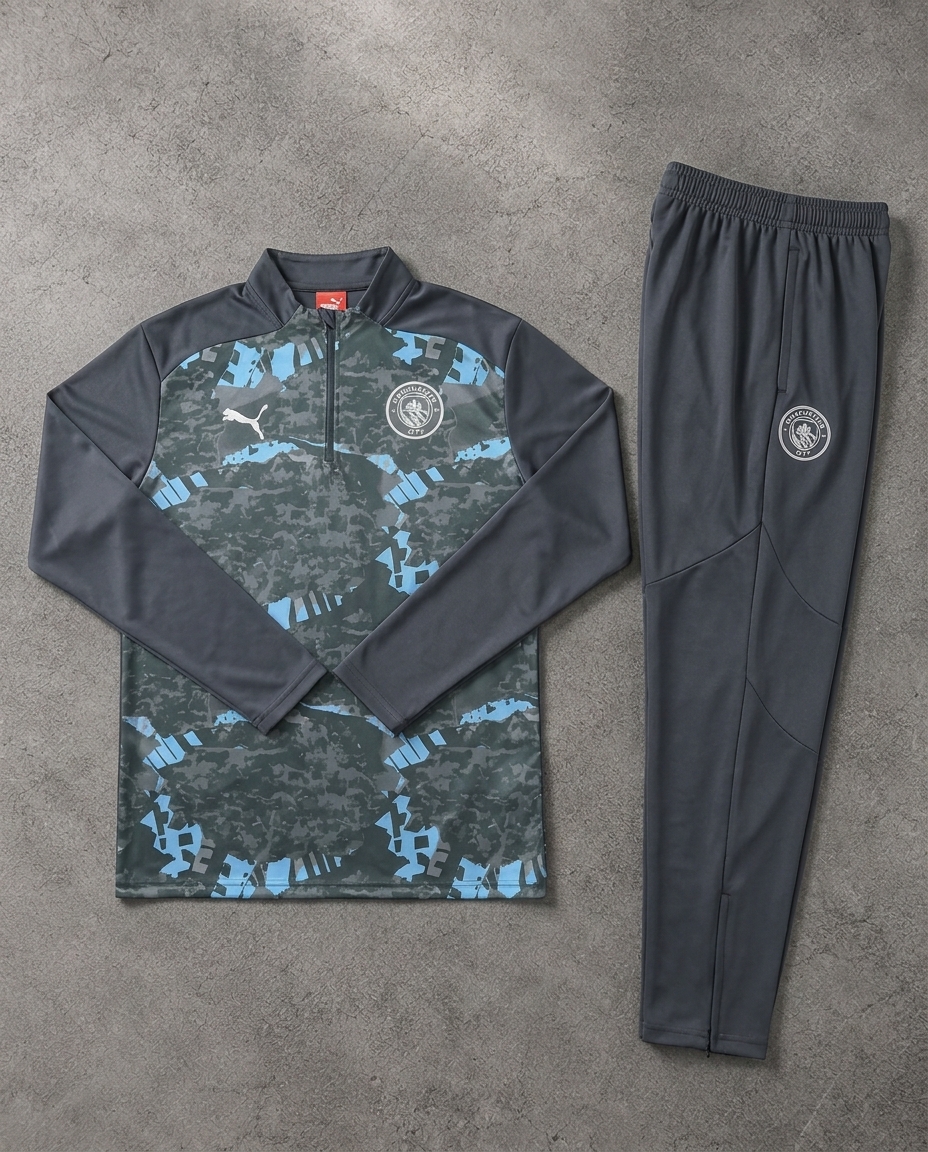 Manchester City Half Zip Tracksuit
