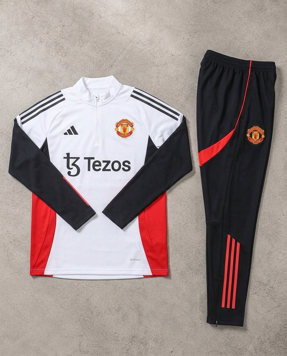 Manchester United Half Zip Tracksuit