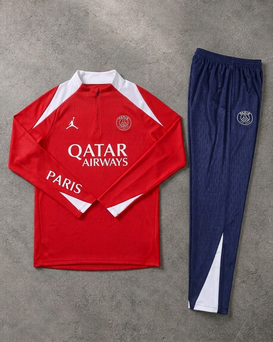 Psg Half Zip Tracksuit - Player Version