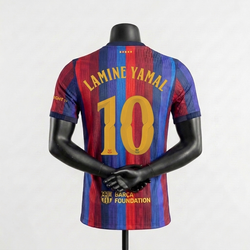 Barcelona Home Jersey 26/27 - LAMINE YAMAL 10 - Player Version