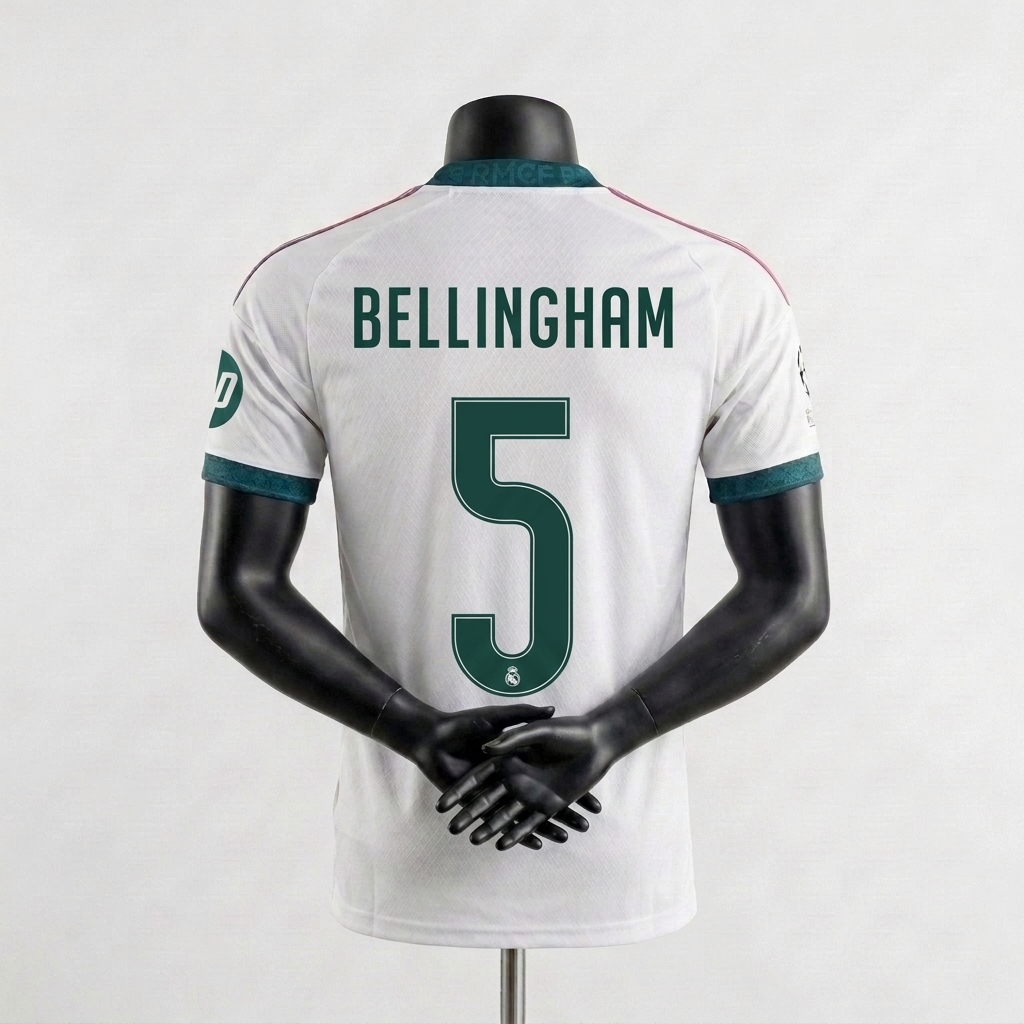 Real Madrid Home Jersey 26/27 - BELLINGHAM 5 - Player Version