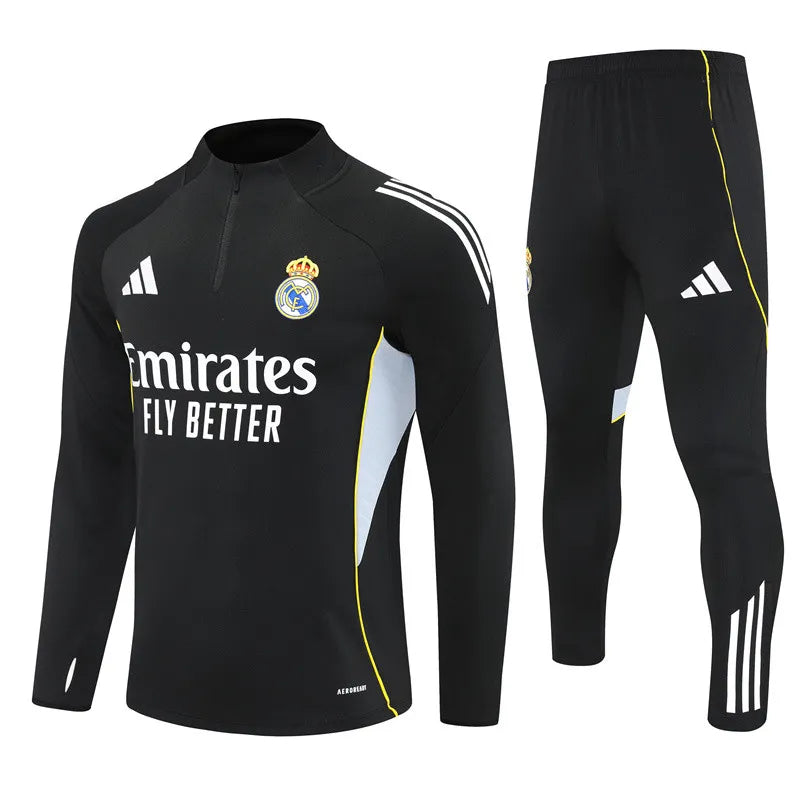 Real Madrid Half Zip Tracksuit
