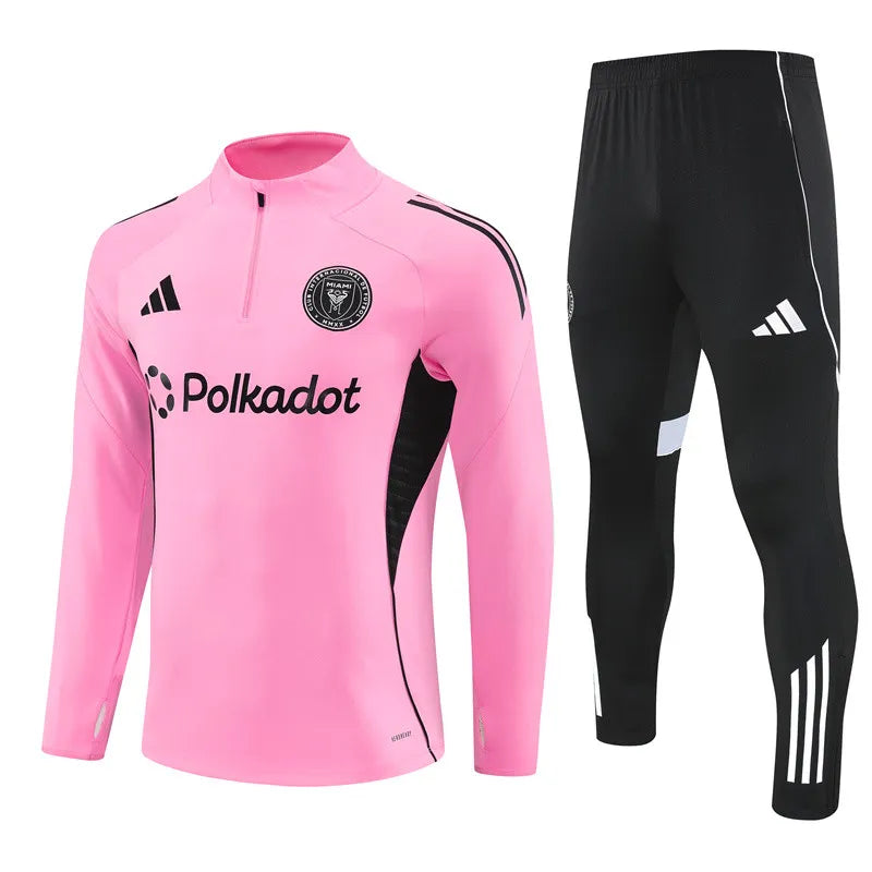 Inter Miami Half Zip Tracksuit - Junior