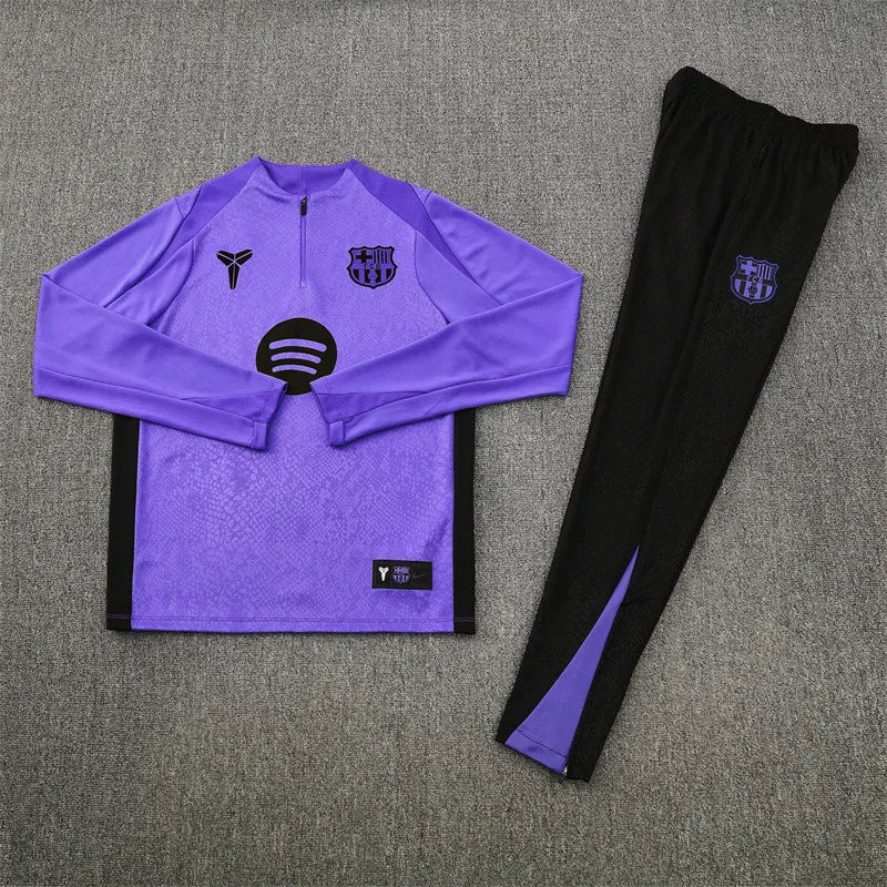 Barcelona Half Zip Tracksuit - Junior