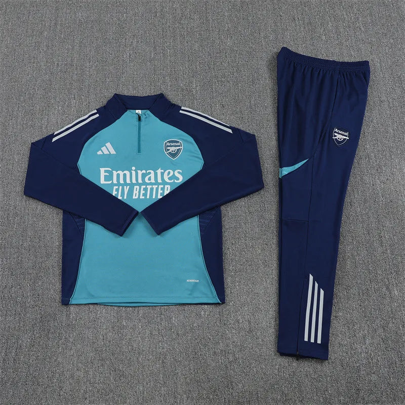 Arsenal Half Zip Tracksuit - Junior