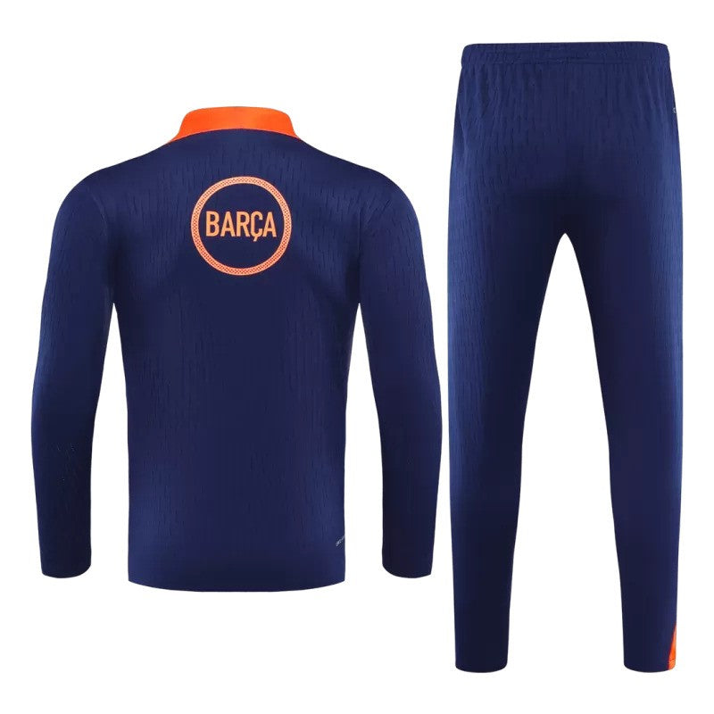 Barcelona Half Zip Tracksuit - Player Version