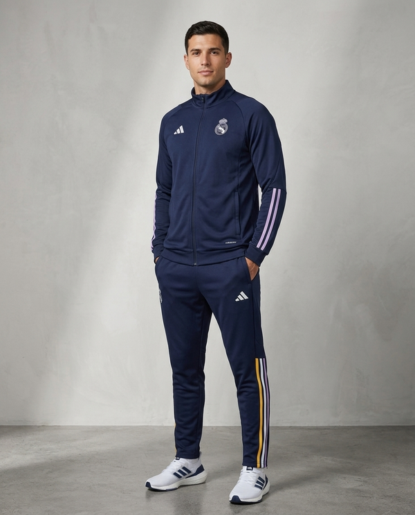 Real Madrid Full Zip Tracksuit
