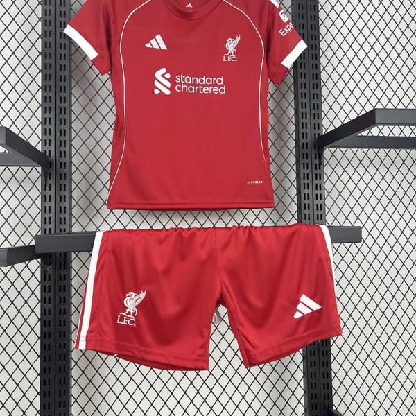 Liverpool Home Jersey For Kids 25/26