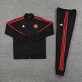 Manchester United Black Full Zip Tracksuit 2023/2024