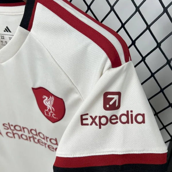 Liverpool Away Jersey For Kids 25/26