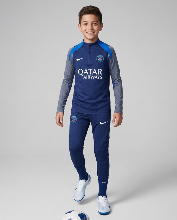 Psg Half Zip Tracksuit - Junior - Player Version