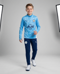 Manchester City Half Zip Tracksuit - Junior