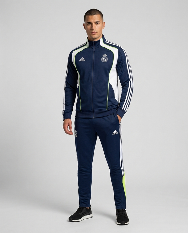 Real Madrid Full Zip Tracksuit