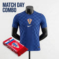 Croatia Match Day Combo – Jersey + Scarf