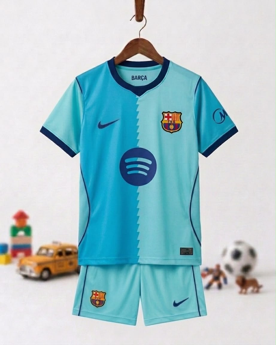 Barcelona 3rd Kit 26/27 - For Kids