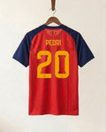 Spain Home Jersey- PEDRI 20