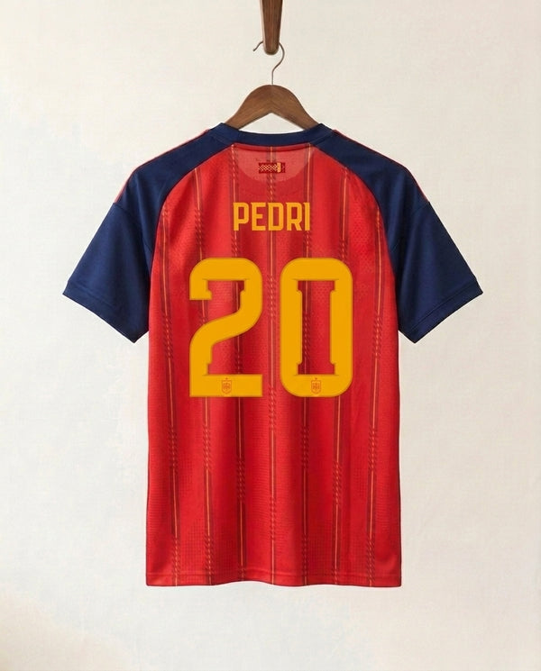 Spain Home Jersey- PEDRI 20