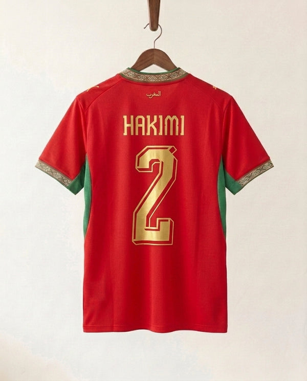 Morocco Home Jersey- HAKIMI 2