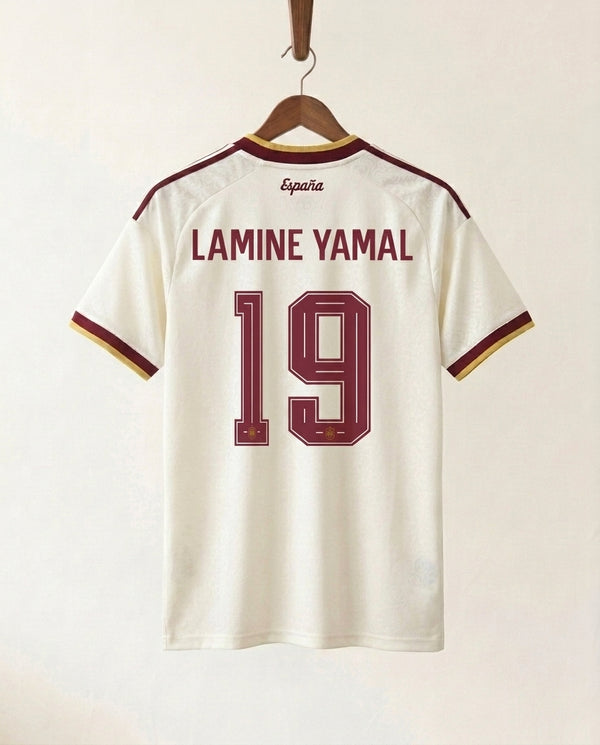 Spain Away Jersey- LAMINE YAMAL 19