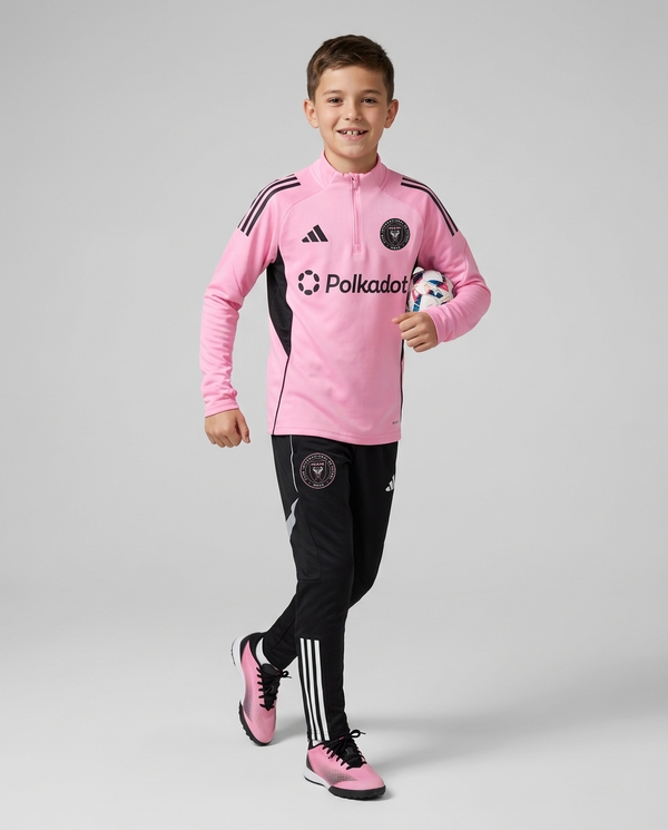 Inter Miami Half Zip Tracksuit - Junior