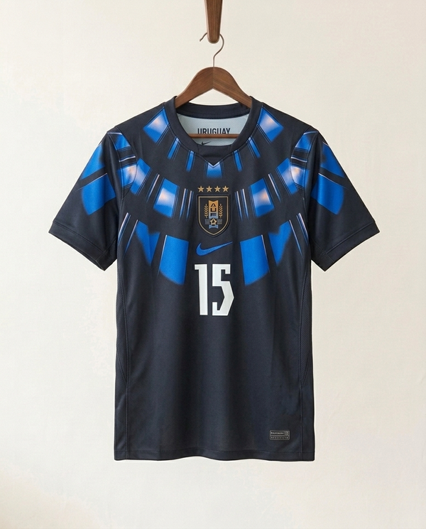Uruguay Away Jersey 2026 - F.Valverde 15