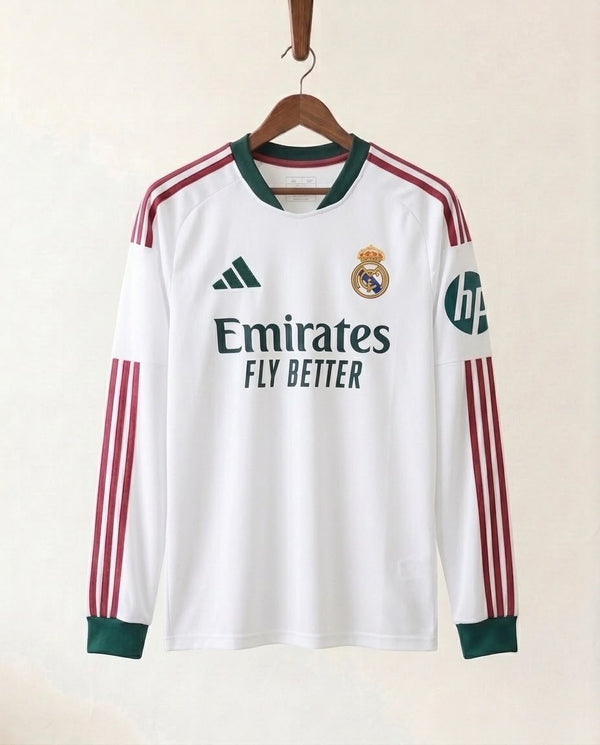 Real Madrid Home Jersey 26/27 - Long Sleeve