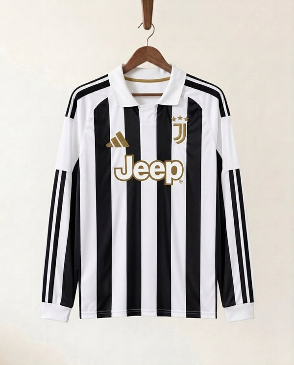 Juventus Home Jersey 26/27 - Long Sleeve
