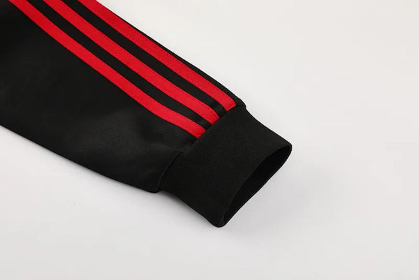 Manchester United Black Full Zip Tracksuit 2023/2024