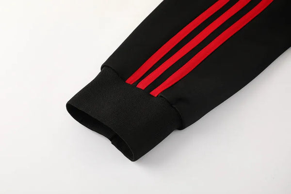 Manchester United Black Full Zip Tracksuit 2023/2024