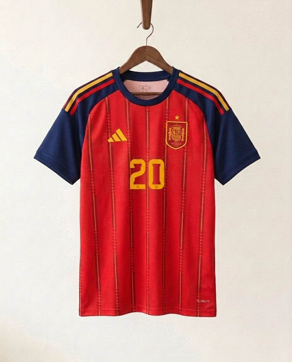 Spain Home Jersey- PEDRI 20