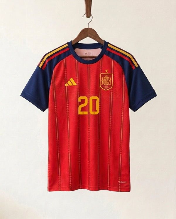 Spain Home Jersey- PEDRI 20