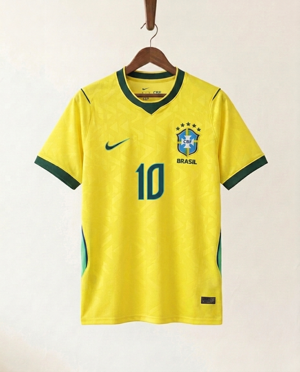 Brazil Home Jersey 2026 - Neymar Jr. 10