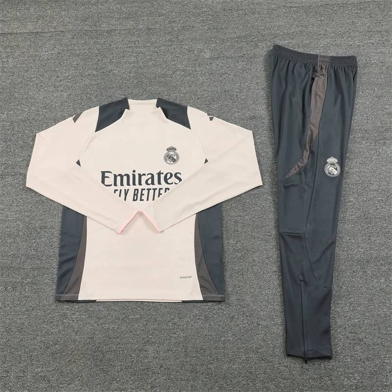 Real Madrid Half Zip Tracksuit 24/25 - Player Version