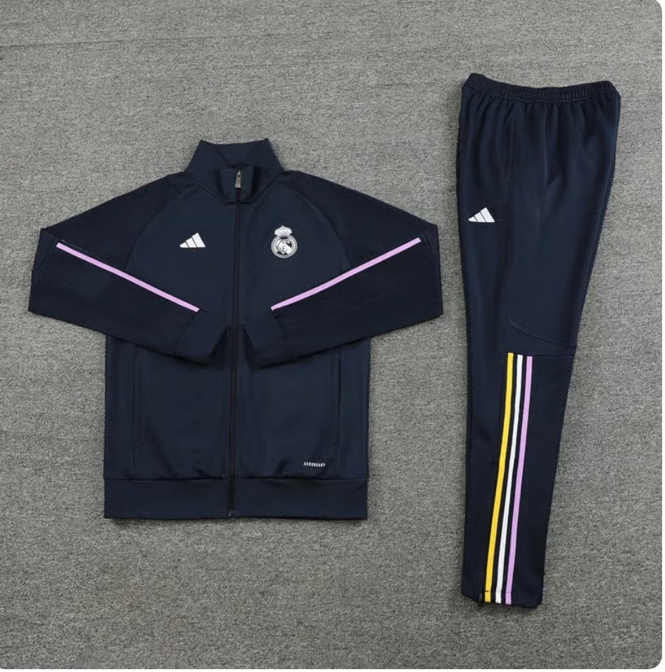 Real Madrid Full Zip Tracksuit 24/25
