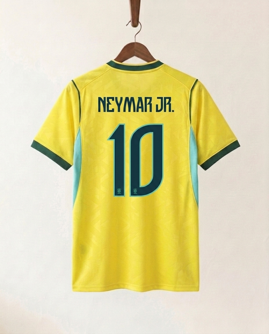 Brazil Home Jersey 2026 - Neymar Jr. 10