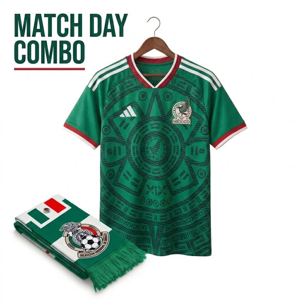 Mexico Match Day Combo – Jersey + Scarf
