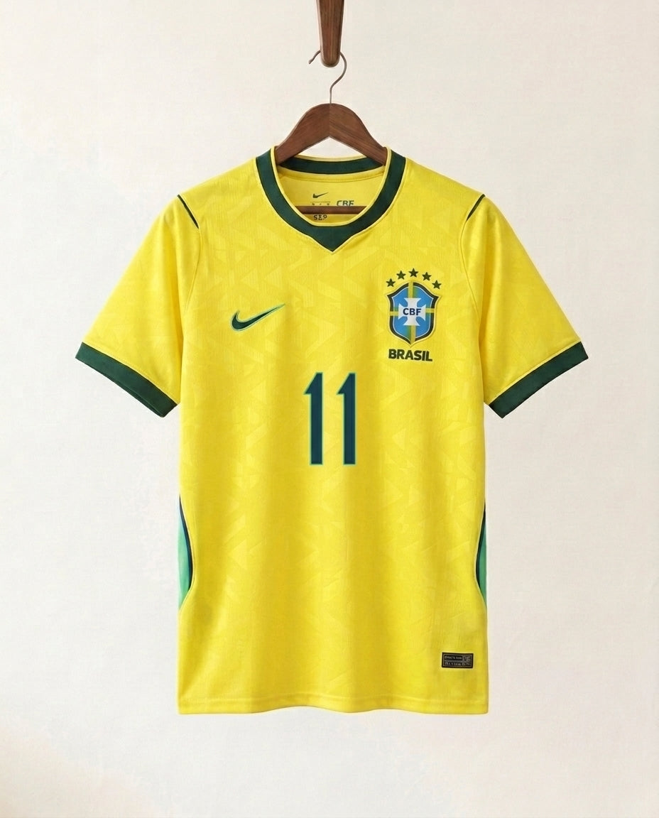 Brazil Home Jersey- RAPHINHA 11