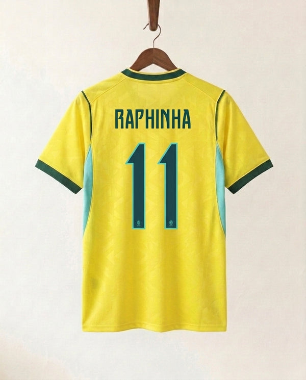 Brazil Home Jersey- RAPHINHA 11
