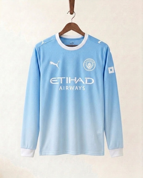 Manchester City Home Jersey 26/27 - Long Sleeve