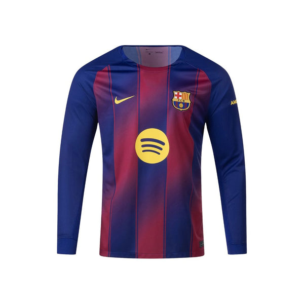 Barcelona Home Long Sleeve Jersey 25/26