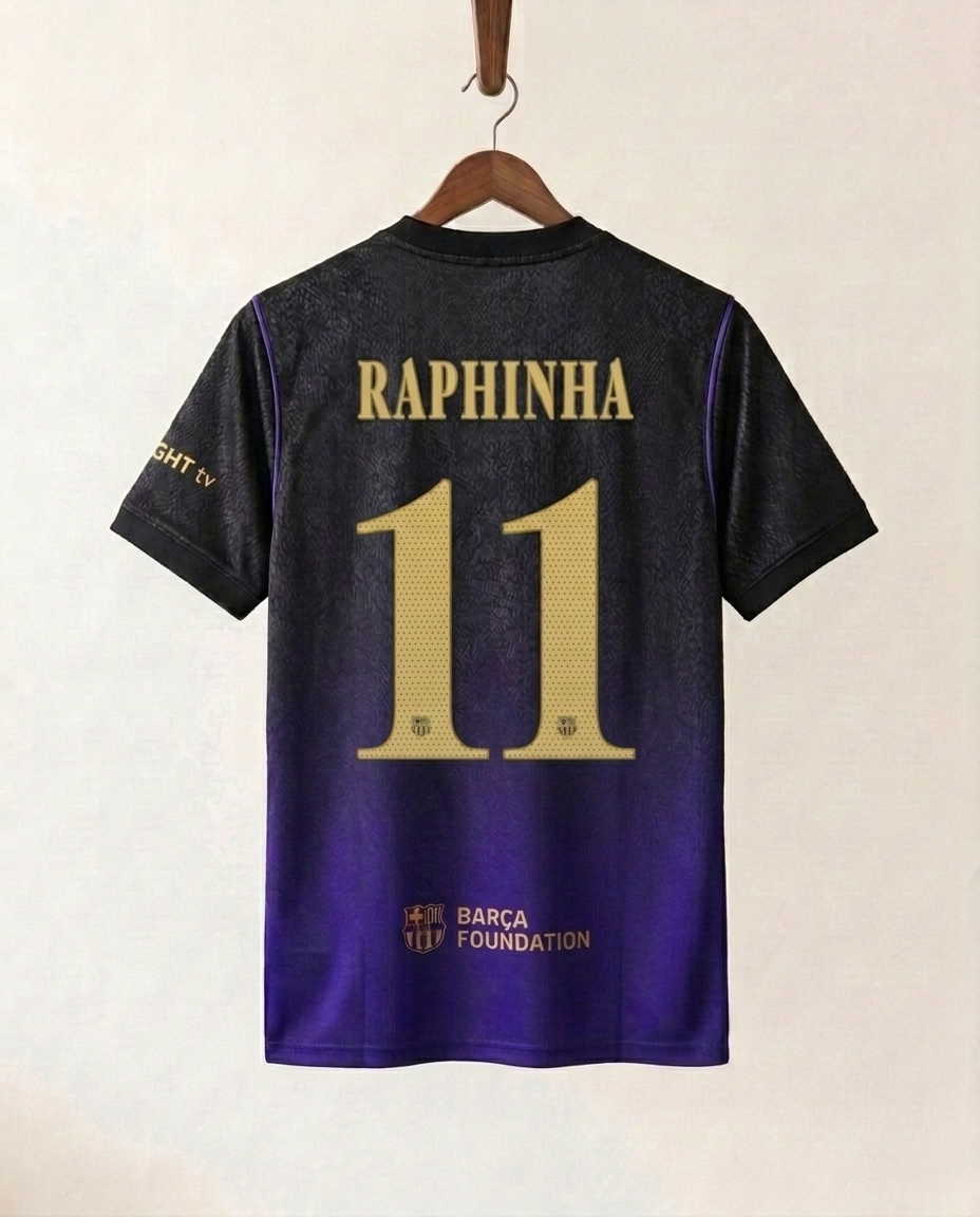 Barcelona Away Jersey 26/27 - RAPHINHA 11