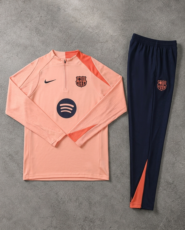 Barcelona Half Zip Tracksuit - Player Version