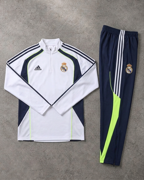 Real Madrid Half Zip Tracksuit