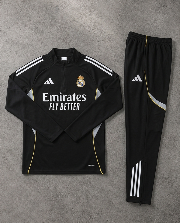 Real Madrid Half Zip Tracksuit