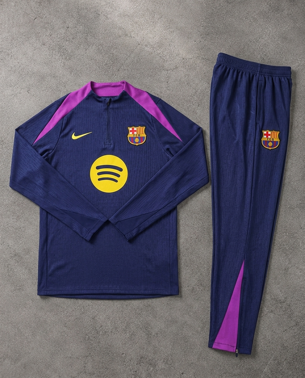 Barcelona Half Zip Tracksuit - Player Version