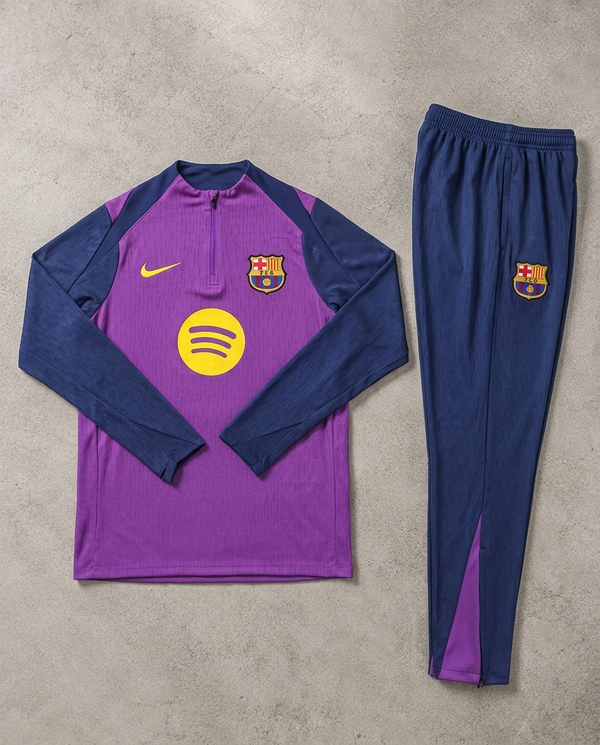 Barcelona Half Zip Tracksuit - Player Version